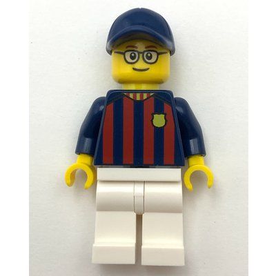 Figurine FC Barcelona Fan - White Legs, Dark Blue Cap du set 40485