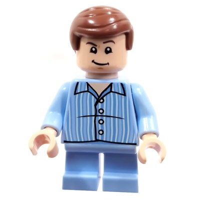 Minifiguur Dudley Dursley - Bright Light Pajama uit set 76390