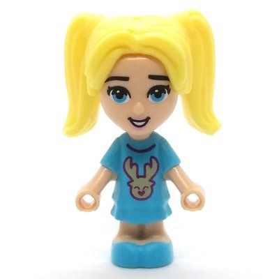 Figurine Stephanie - Microdoll, Medium Azure Dress du set 41690