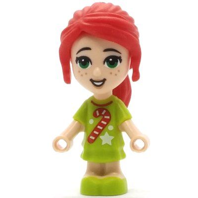 Figurine Mia - Microdoll, Lime Dress du set 41690