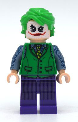 Figurine The Joker with Green Vest and White Face Make-up (Dark Knight Trilogy) du set 76240