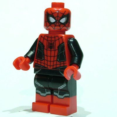 Minifiguur Spider-Man, Black and Red Outfit uit set 76184