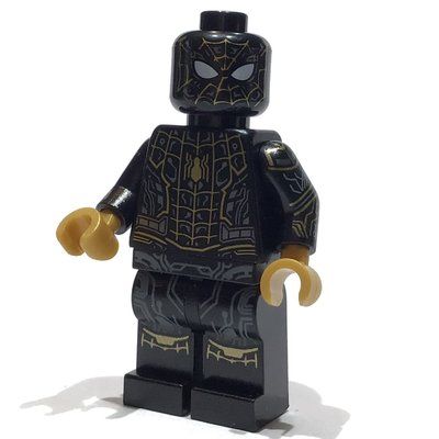 Minifigura Spider-Man, Black and Yellow Outfit del set 76195