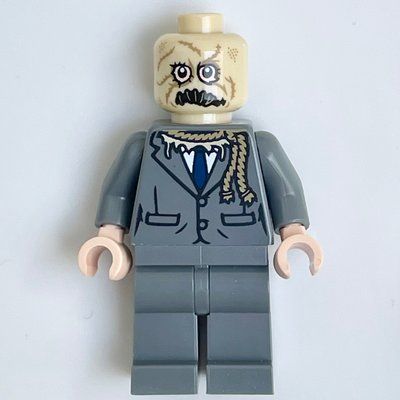 Figurine Scarecrow, Dark Bluish Gray Suit du set 76239