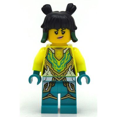 Minifigur Mei, Vibrant Yellow Armor aus Set 80031