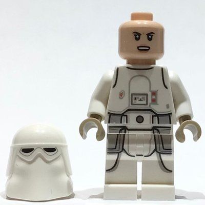 Figurine Snowtrooper, White Hips, Light Nougat Head, Female du set 75320