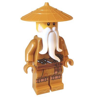 Minifigure Master Wu - Golden, Celebration del set 4002021