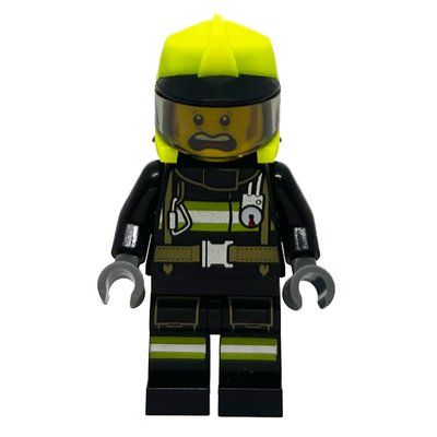 Figurine Clemmons, Vibrant Yellow Helmet du set 60321