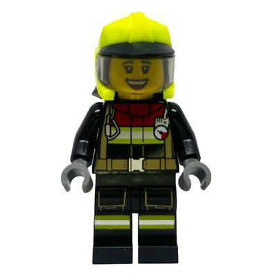 Figurine Feldman, Vibrant Yellow Helmet du set 60321