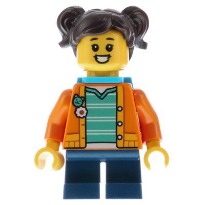Figurine Madison - Orange Jacket, Dark Azure Backpack du set 60329
