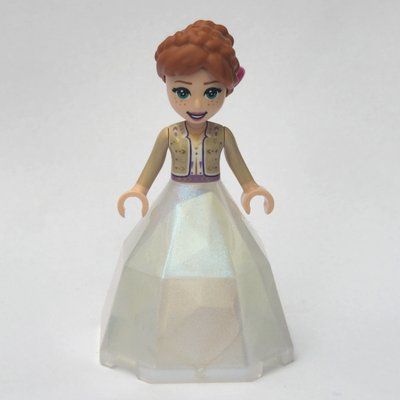 Minifigure Anna - Tan Top, Jewel Dress from set 43198
