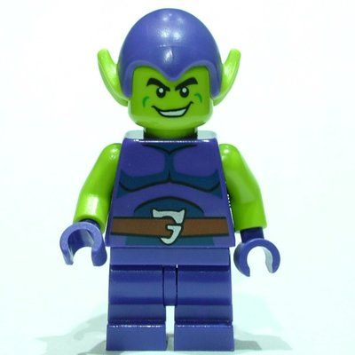 Minifigure Green Goblin, Medium Legs del set 10784