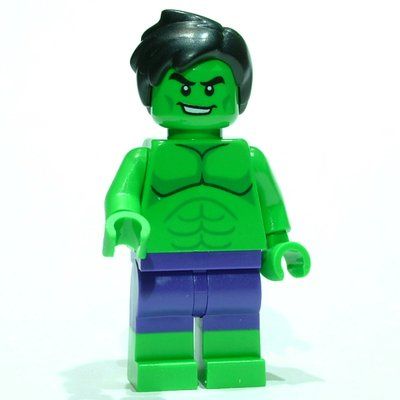 Figurine Hulk, Dark Purple Pants, Dual Molded Legs, Smirk du set 10782