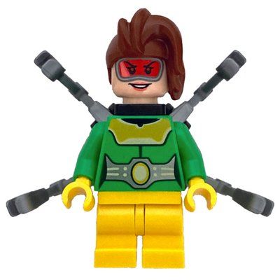 Figurine Dr. Octopus / Doc Ock, Female, Flat Silver Arms du set 10783