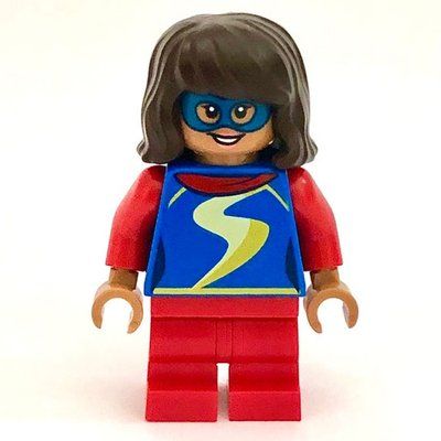 Minifigure Ms. Marvel, Medium Legs del set 10784