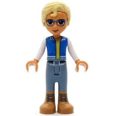 Figurine Sebastian - Blue Jacket, Sand Blue Pants, Tan Hair du set 41702