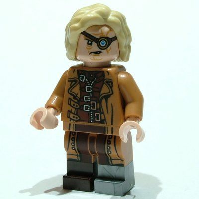 Figurine Alastor Mad-Eye Moody, Odd Legs, Medium Nougat Coat du set 76397