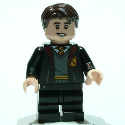 Figurine Neville Longbottom, Gryffindor Robes Open, Plain Medium Legs du set 76397