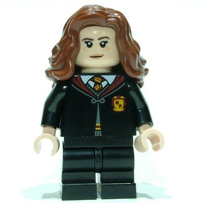 Figurine Hermione Granger, Gryffindor Robe Closed, Medium Legs du set 76397