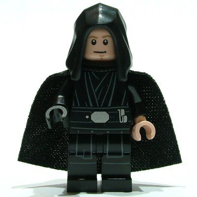Figurine Luke Skywalker, Black Robes, Black Hood and Cape du set 75324