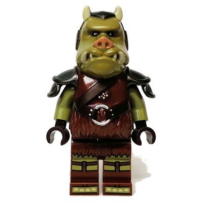 Figurine Gamorrean Guard, Printed Head, Dark Brown Hands du set 75326
