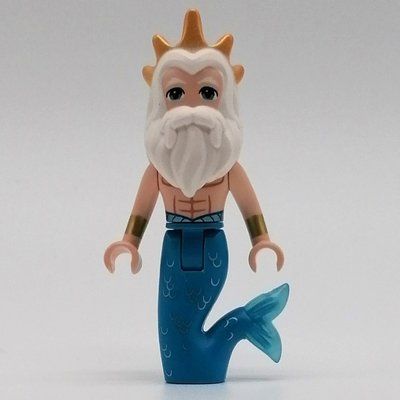 Minifigure King Triton, Minidoll del set 43207