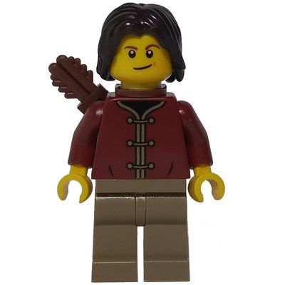 Minifigur Castle in the Forest Archer - Male aus Set 910001