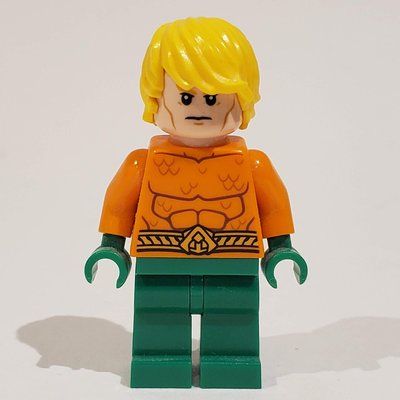 Figurine Aquaman, Short Yellow Hair (3626c Head) du set 71237