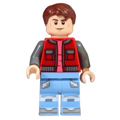Figurine Marty McFly, Printed Legs du set 10300
