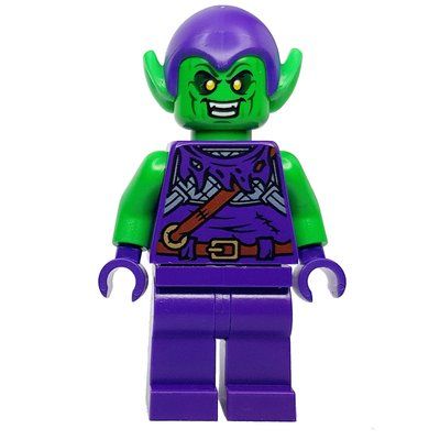 Minifigura Green Goblin - Plain Legs del set 76293