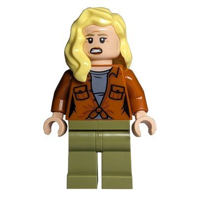 Figurine Ellie Sattler, Dark Orange Jacket du set 76949