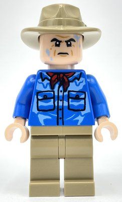 Figurine Alan Grant, Wet du set 76956