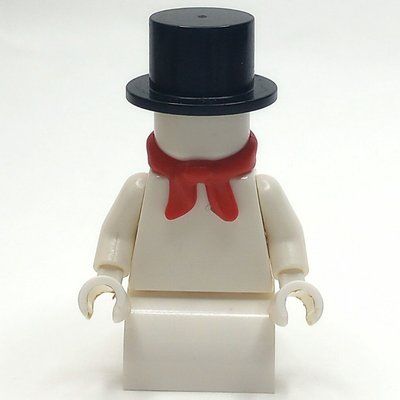 Figurine Snowman - Red Scarf, Black Hat du set 60201