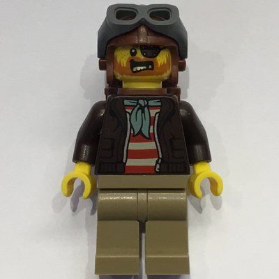 Minifigure Chuck D. Goldberg del set 60342