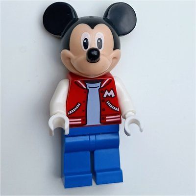 Figurine Mickey Mouse, Red Letterman Jacket du set 10778