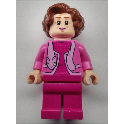Figurine Professor Dolores Umbridge, Magenta Dress, Plain Legs du set 76403