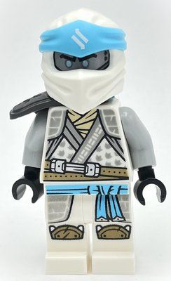 Figurine Zane, Crystalized Robes, Pearl Dark Gray Shoulder Guard du set 71771