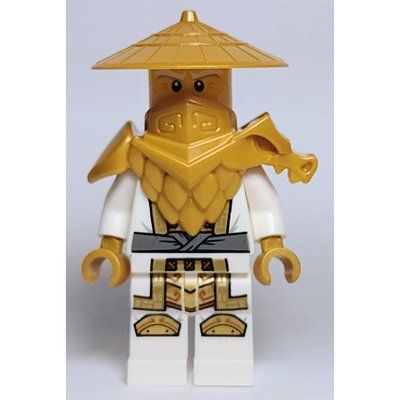 Figurine Master Wu, Crystalized Robes du set 71775