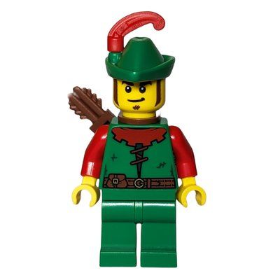 Minifigure Forestman, Quiver, Sideburns del set 40567