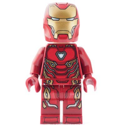 Figurine Iron Man Mark 50 Armor, 80429 Helmet du set 76218