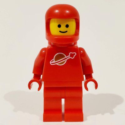 Figurine Classic Spaceman, Red with Airtanks (New Moulds) du set 10497