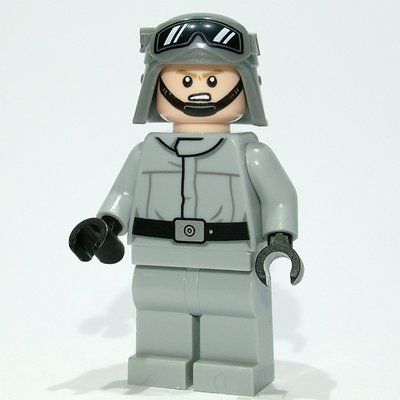 Minifigurka AT-ST Driver, Plain Legs z zestawu 75332