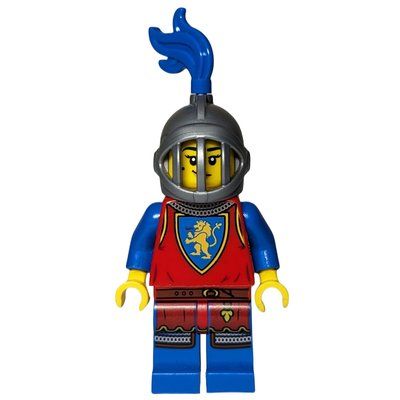 Figurine Knight, Woman, Helmet with Fixed Grille du set 10305