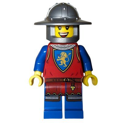 Figurine Knight, Woman, Wide Brim Helmet, Eyes Closed du set 10305
