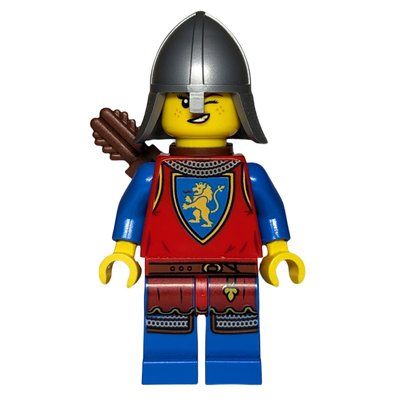 Figurine Knight, Archer, Woman, Quiver du set 10305