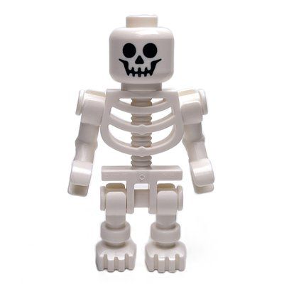 Figurine Skeleton, Standard Face, Bent Arms (78132 Torso) du set 10305