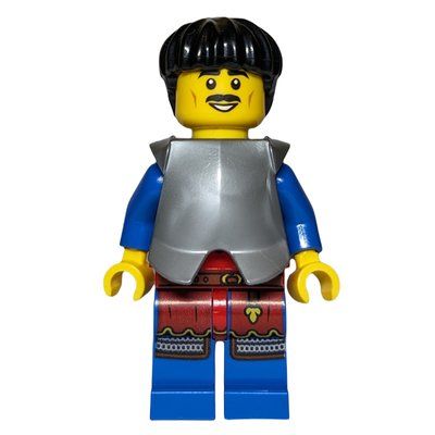 Figurine Knight, Chestplate, Black Hair du set 10305