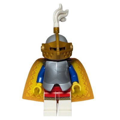 Figurine Queen, Chestplate, Cape, Helmet with Gold Grille and White Plume du set 10305