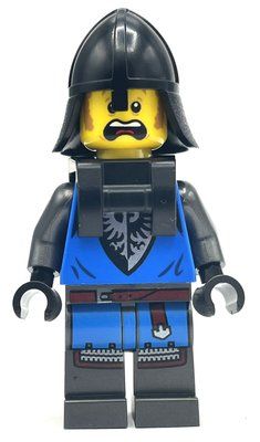 Figurine Knight, Black Falcon, Neck Bracket du set 10305