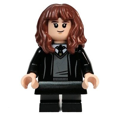 Figurine Hermione Granger, Gryffindor Robe Open with Tie, Short Legs, Skirt du set 76405